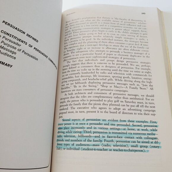 Vintage Speech A Basic Text by Robert C. Jeffrey GUC - Picture 10 of 10